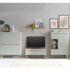 TV Wohnwand Skandi Stil Casmas*Pharao24 Clearance