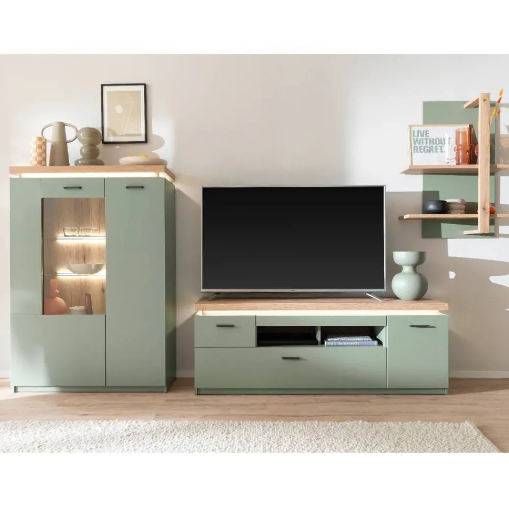 TV Wohnwand Tristan Moderne Wohnwände|Wohnwand 300 Cm