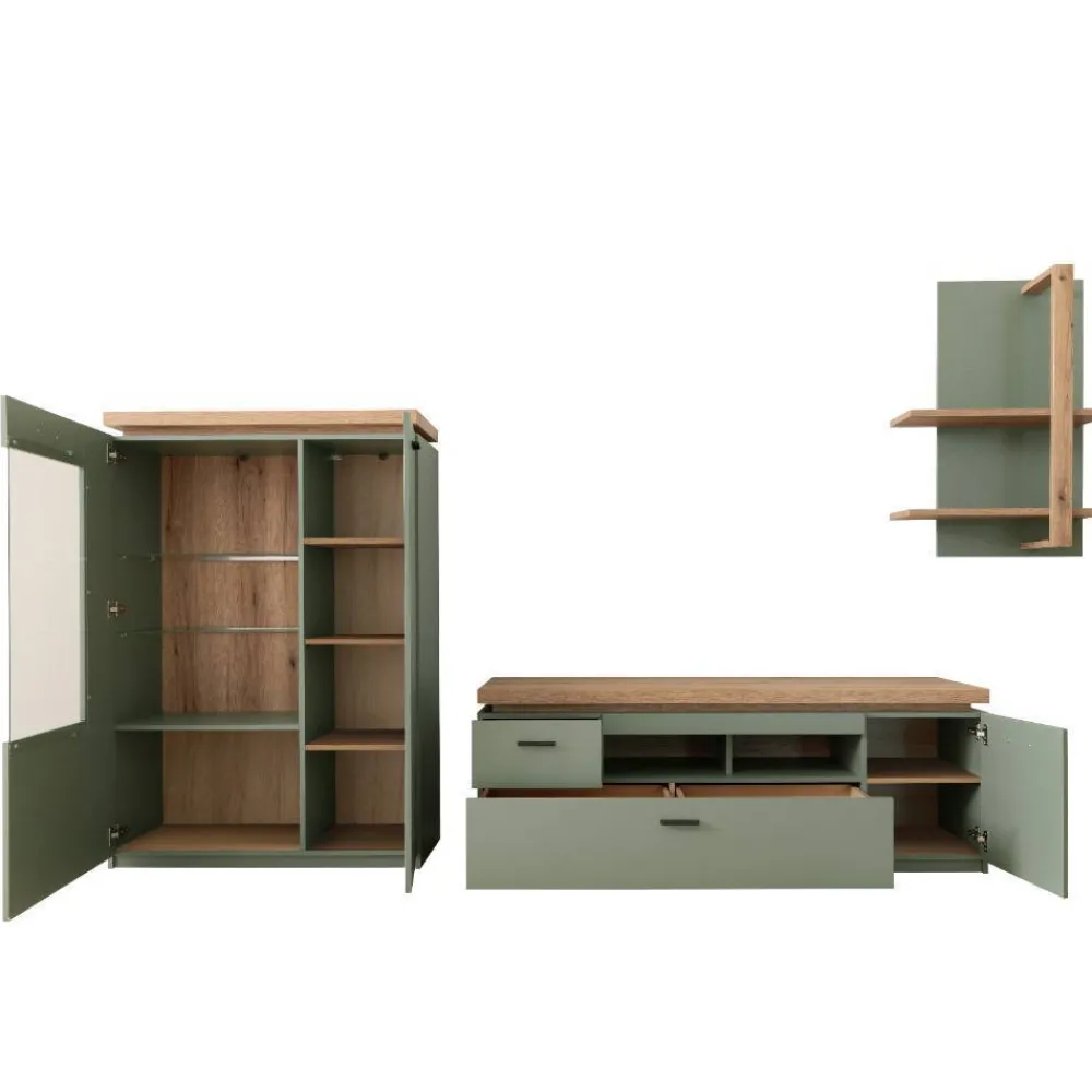 TV Wohnwand Tristan Moderne Wohnwände|Wohnwand 300 Cm