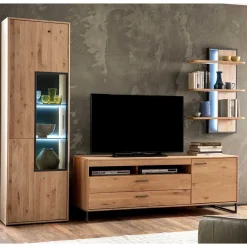 New TV Wohnwand Vruamosa Wohnwand 300 Cm|Moderne Wohnwände