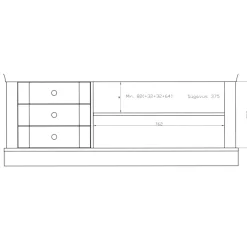 New TV-Lowboard Constanta Fernsehtische|Lowboards