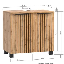 New Unterbeckenschrank Cadama Bad Unterschränke|Badezimmerschränke
