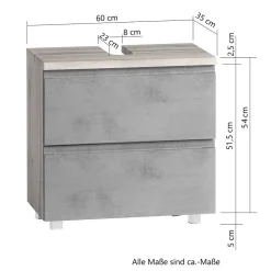 Online Unterbeckenschrank Lactona Badezimmerschränke|Waschbeckenunterschränke