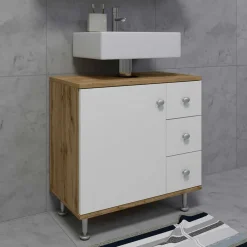 New Unterbeckenschrank Roselina Waschbeckenunterschränke|Bad Unterschränke