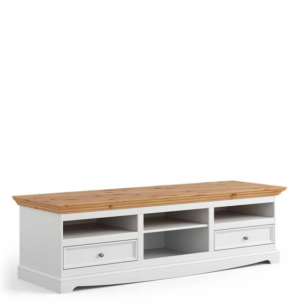 New Unterschrank Fernseher Renero Massivholz Tv Möbel|Fernsehtische