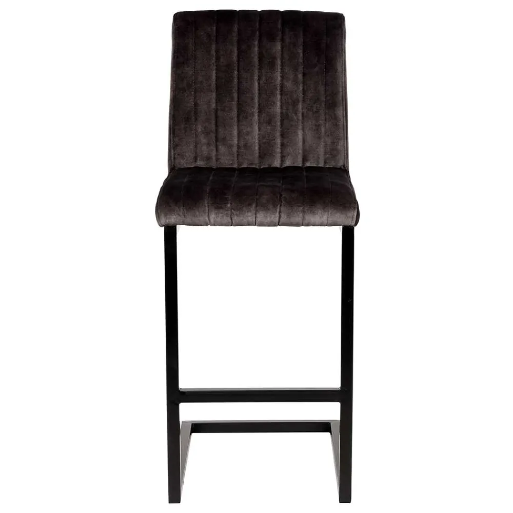 Clearance Velours Barstuhl Set Galirada Barhocker|Küchenhocker