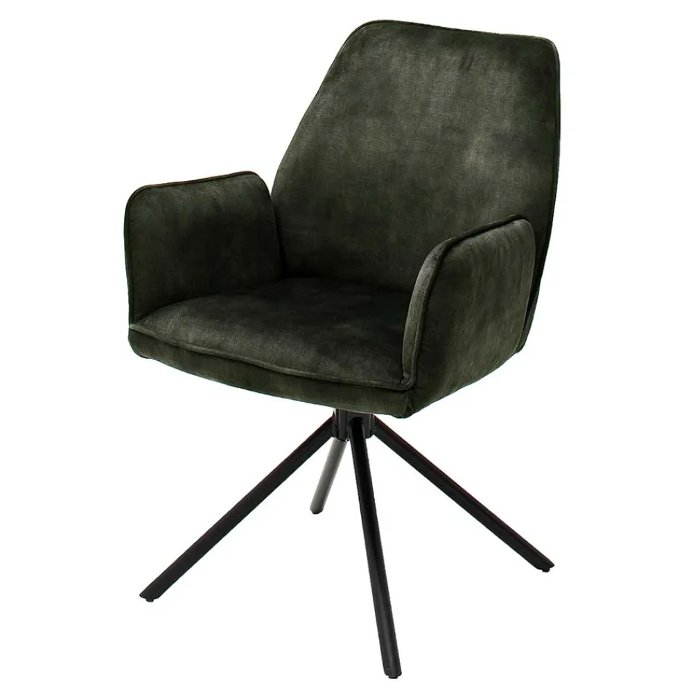 Best Velours Polsterstühle Ocnano Armlehnstühle