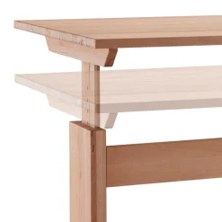 Online Verstellbarer Schreibtisch Len Massivholztische|Schreibtische