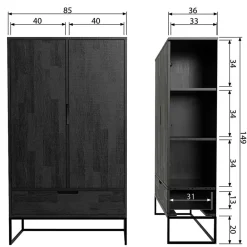 Vertiko Schrank Emritalo*Pharao24
