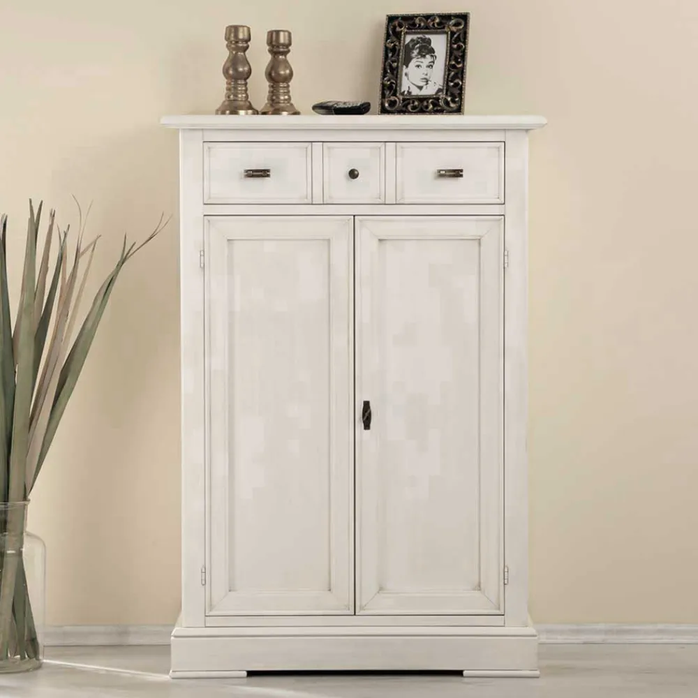 Discount Vertiko Schrank Gannice Hochkommoden|Vertiko