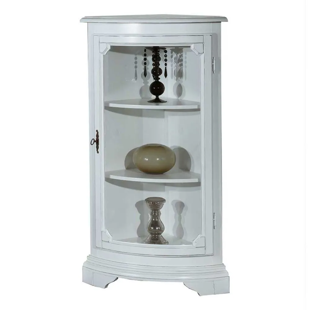 Vintage Look Eckvitrine Giralva*Pharao24 Clearance