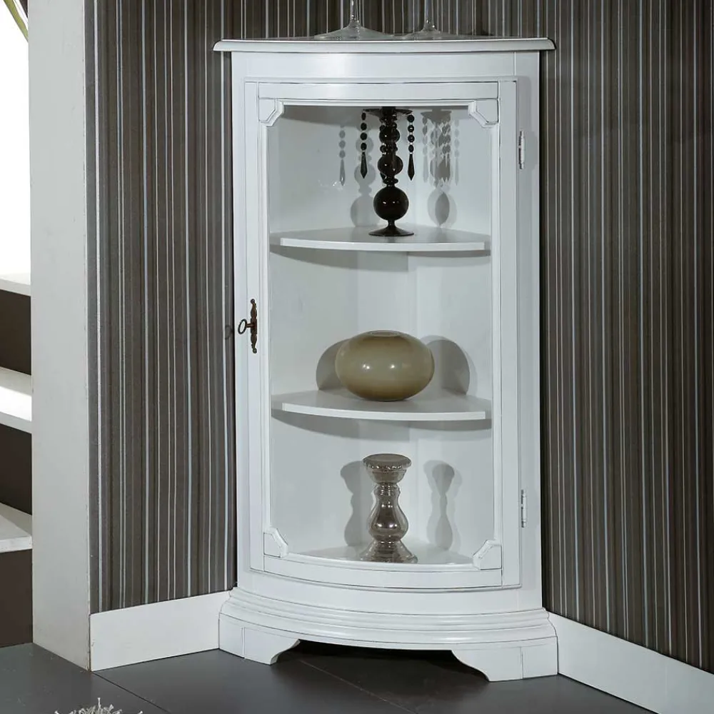 Vintage Look Eckvitrine Giralva*Pharao24 Clearance