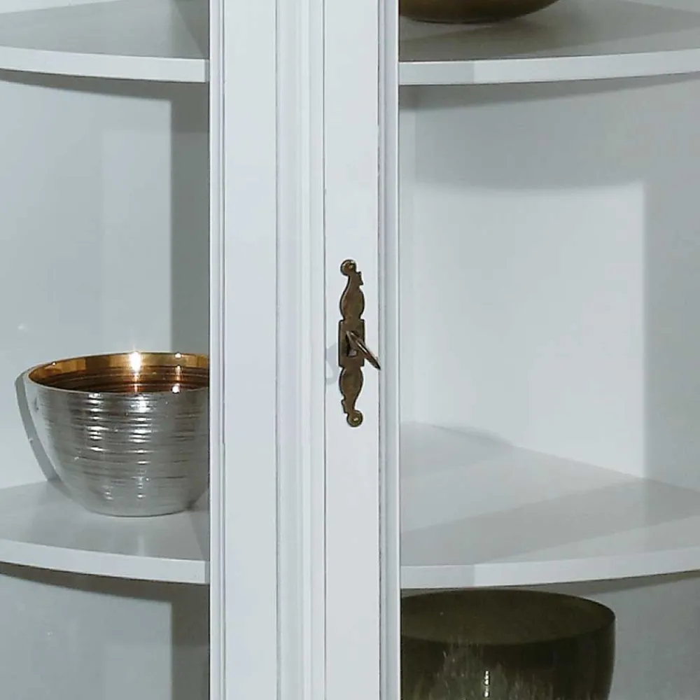 Vintage Stil Eckvitrine Giralva*Pharao24 Online