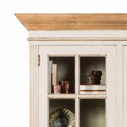 Clearance Vintage Vitrine Irons Vitrinenschrank|Wohnzimmervitrinen