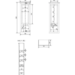 Hot Vitrine Cellossa Vitrinenschrank|Wohnzimmervitrinen