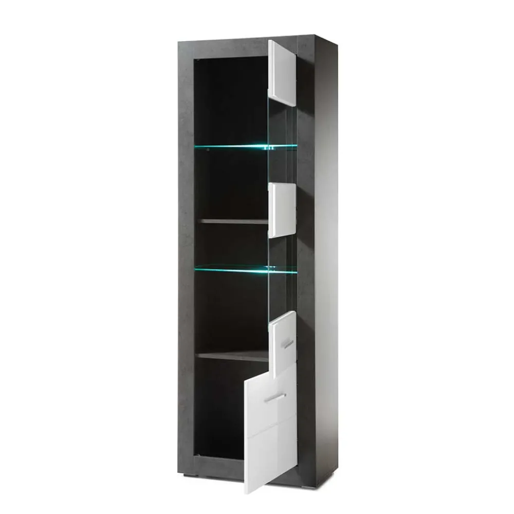 Best Vitrine Jains Vitrinenschrank|Wohnzimmervitrinen