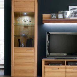 Discount Vitrine Phelix Vitrinenschrank|Wohnzimmervitrinen