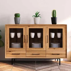 Best Vitrinen Sideboard Yalley Stauraumvitrinen