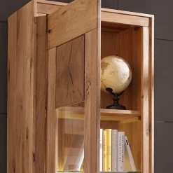 Best Vitrinenschrank Cranados Massivholzmöbel|Wohnzimmerschrank