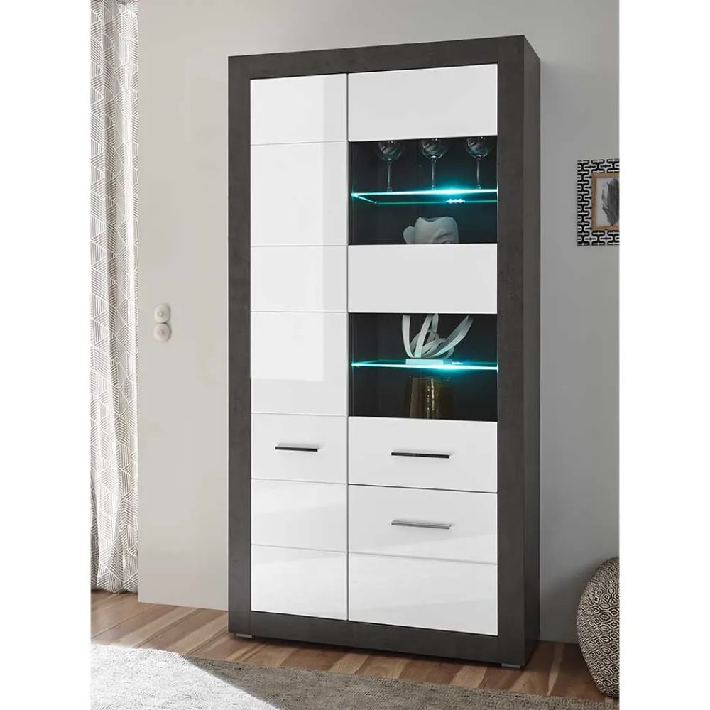 Vitrinenschrank Jains*Pharao24 Hot