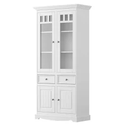 Hot Vitrinenschrank Vomano Massivholzmöbel|Massivholz Schränke