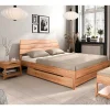 New Vollholzbett Korres Funktionsbetten|Schubkastenbetten
