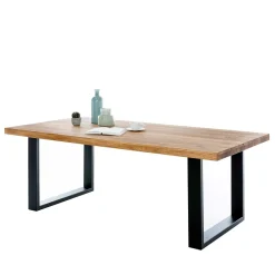 Outlet Vollholztisch Anesto Massivholzmöbel|Küchentisch