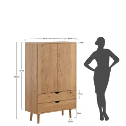 Outlet Waescheschrank Arora Wäscheschrank|Kleiderschränke