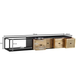 New Wand TV Board Camilla Fernsehtische|Lowboards