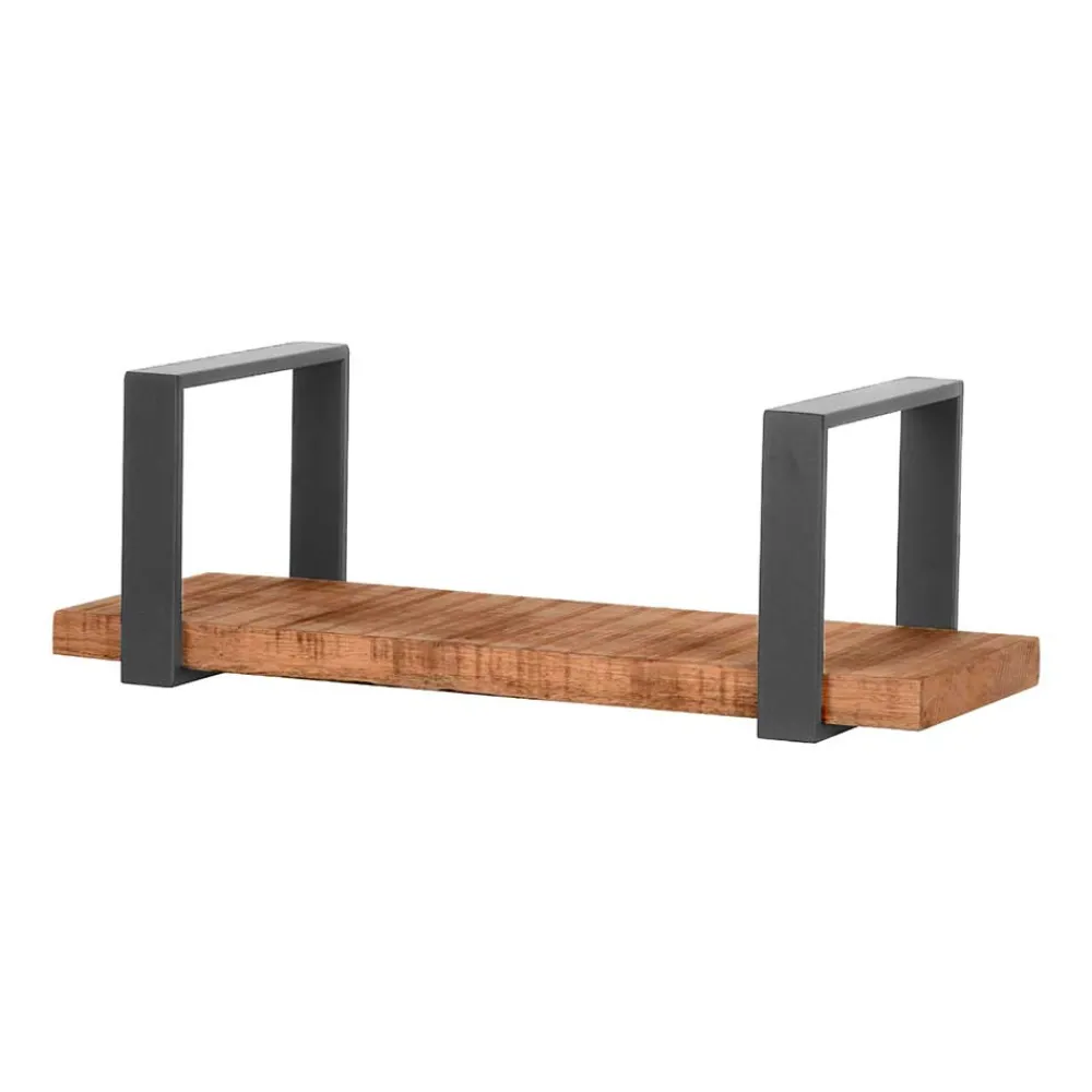 Discount Wandboard Holz Cayo Wohnzimmerregale|Massivholzregale