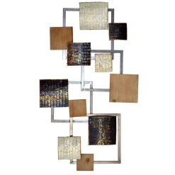 Outlet Wanddeko aus Metall Maylana Wandbilder