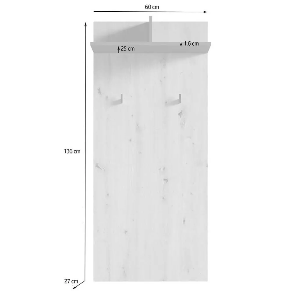 Wandgarderobe Rolans*Pharao24