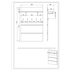 Online Wandgarderobe Sveralda Wandgarderoben|Garderoben Paneele