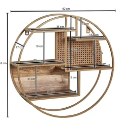 Wandhängeregal Provinca Hängeregale|Wohnzimmerregale
