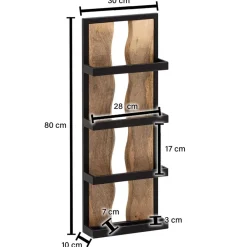 Clearance Wandregal Lunau Hängeregale|Wohnzimmerregale