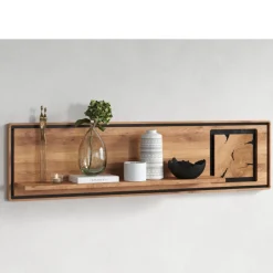 New Wandregal Macereta Hängeregale|Massivholzregale