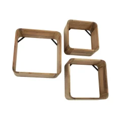 Outlet Wandregal Radulynes Hängeregale|Massivholzregale