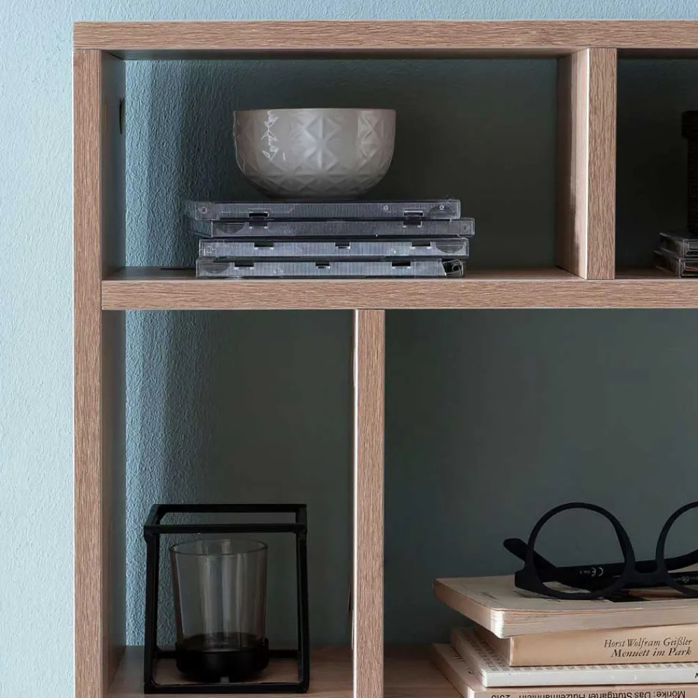 Wandregal Sonoma Eiche Vilas*Pharao24 New