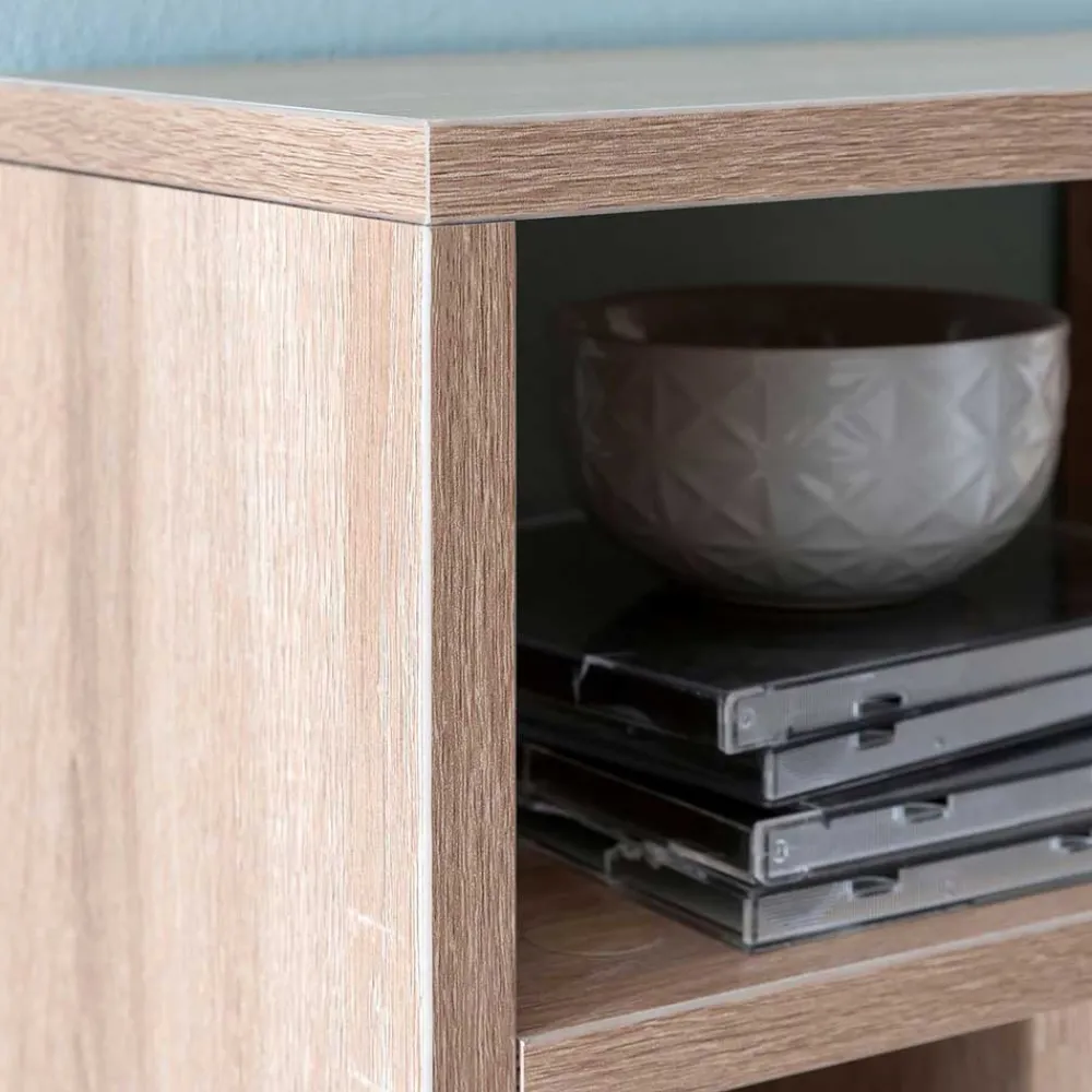 Wandregal Sonoma Eiche Vilas*Pharao24 New