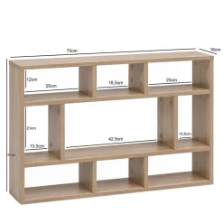 Wandregal Sonoma Eiche Vilas*Pharao24 New