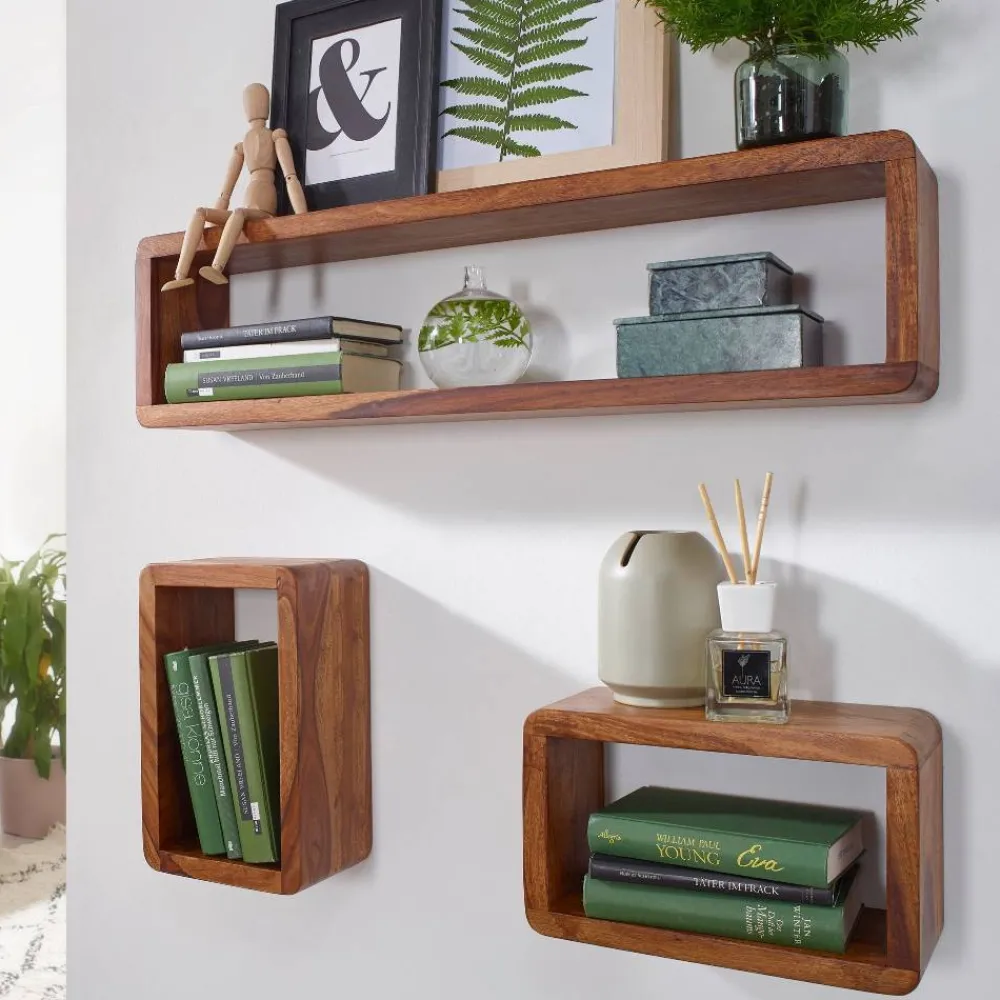 Wandregale Passo Massivholzregale|Wandregale