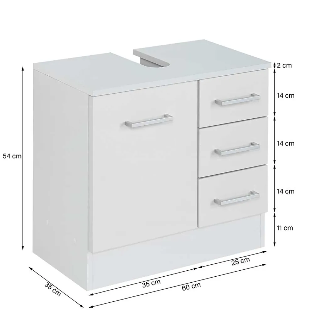 Waschbeckenschrank Vadoria*Pharao24 Outlet