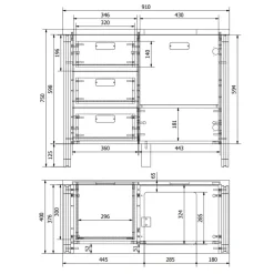 Sale Waschbeckenschrank Verjan Waschbeckenunterschränke