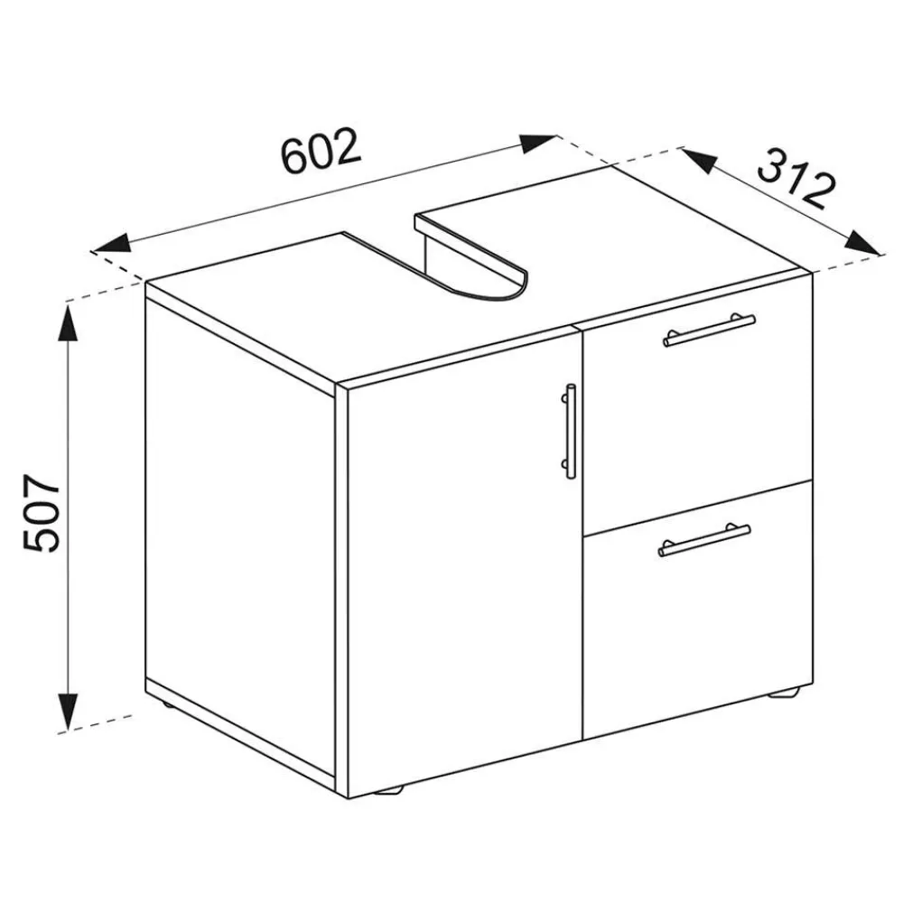 Sale Waschbeckenunterschrank Fancys Waschbeckenunterschränke|Bad Unterschränke