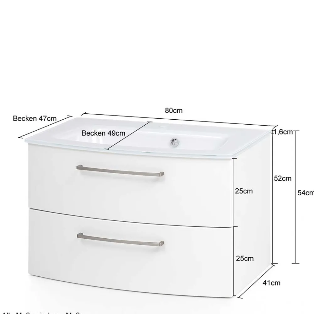 Sale Waschbeckenunterschrank Isdrina Waschbeckenunterschränke