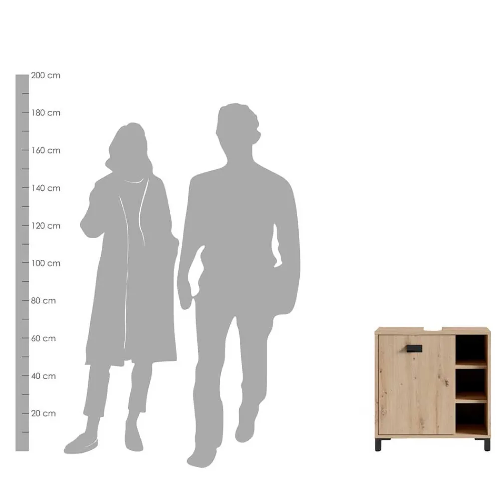 Sale Waschbeckenunterschrank Peetja Bad Unterschränke|Badezimmerschränke