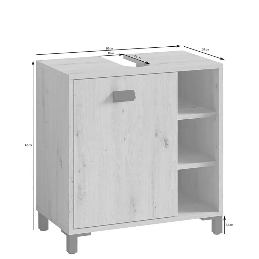 Sale Waschbeckenunterschrank Peetja Bad Unterschränke|Badezimmerschränke