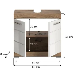 Waschbeckenunterschrank Silba*Pharao24 Outlet