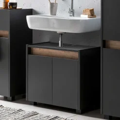 Outlet Waschbeckenunterschrank Vandran Waschbeckenunterschränke