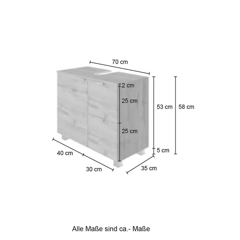 Best Waschkommode Anziano Waschbeckenunterschränke